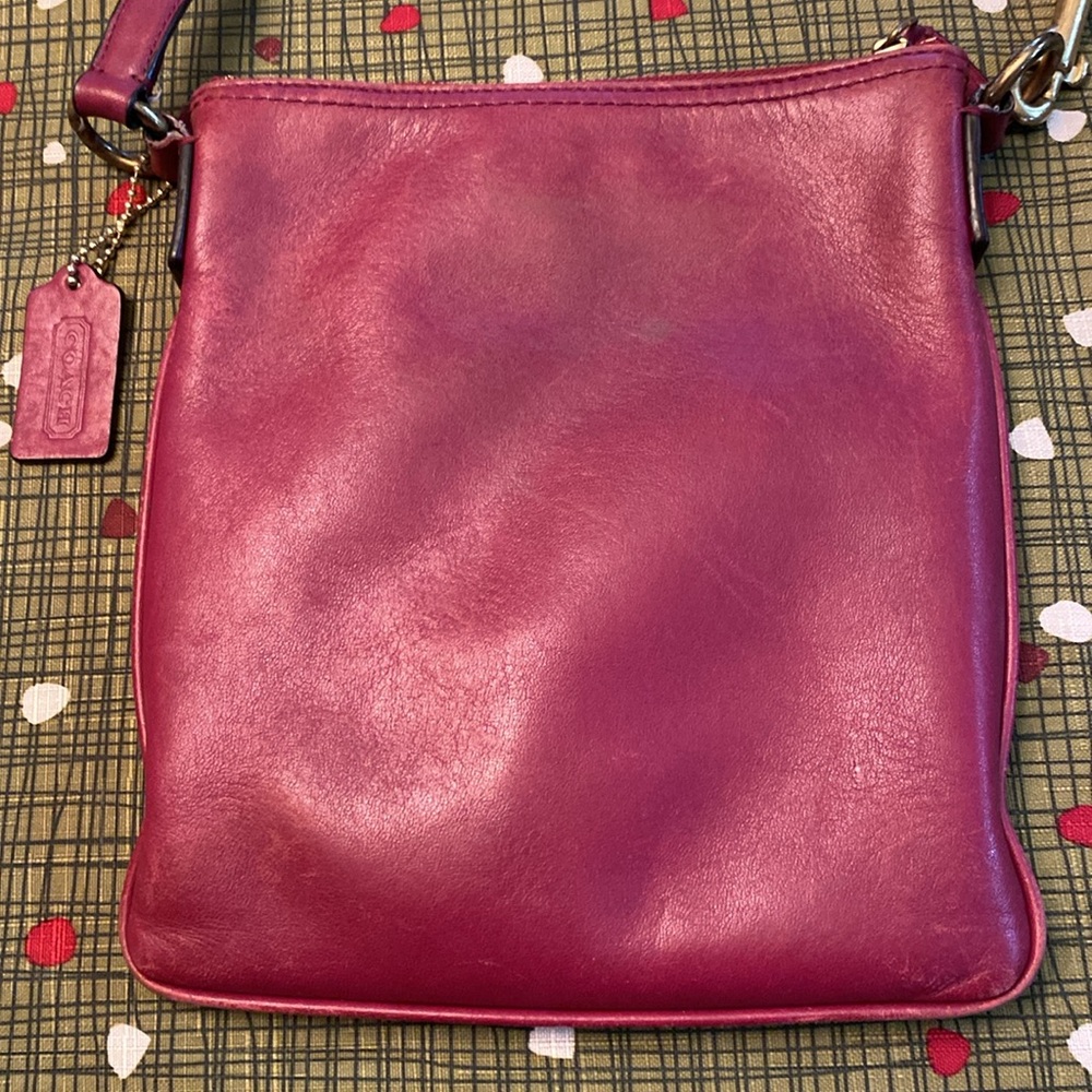 Coach Women's Crossbody Bag - Dark Pink - Picture 3 of 13